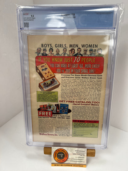 Avengers #19 (Off-White Pages) {CGC 9.2}