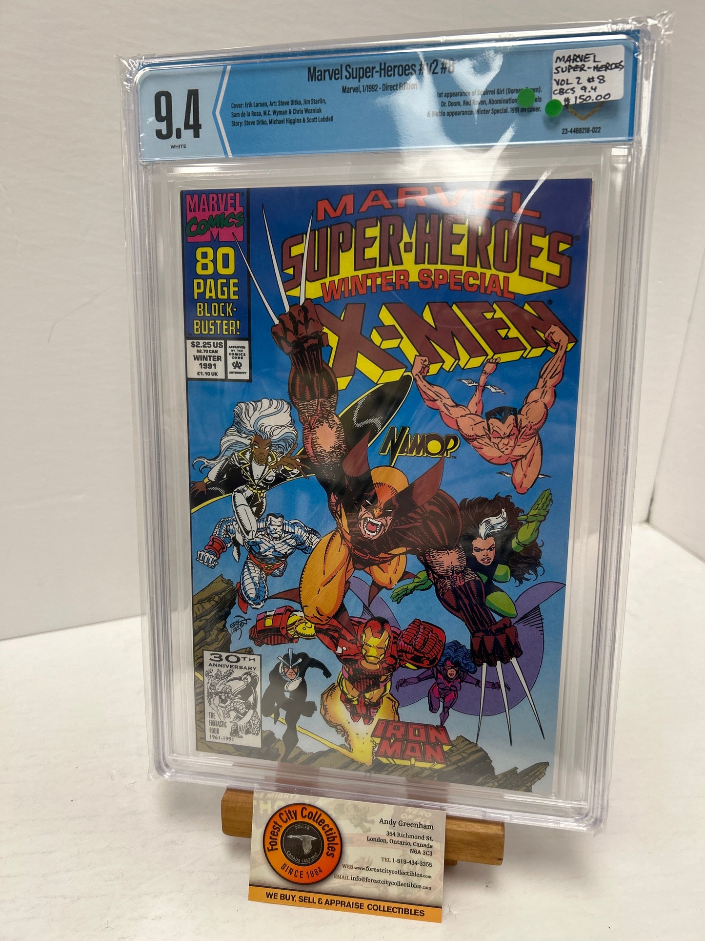 Marvel Super-Heros #v2 #8 (White) {CBCS 9.4}