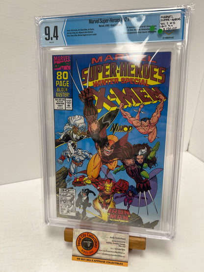 Marvel Super-Heros #v2 #8 (White) {CBCS 9.4}