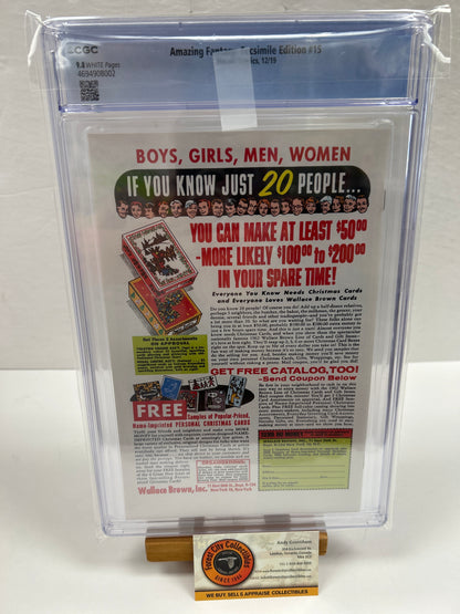 Amazing Fantasy: Facsimile Edition #15 {CGC 9.8}