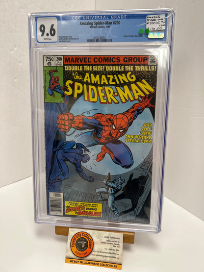 Amazing Spider-man #200 (White Pages) {CGC 9.6}