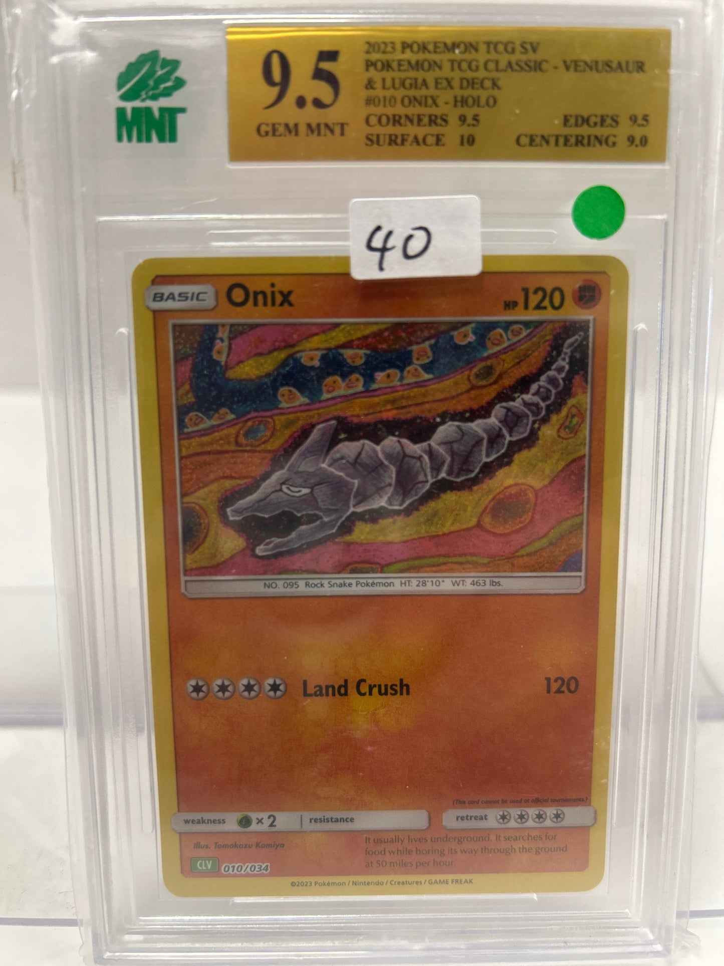 Onix 2023 010/034 - MNT (9.5)