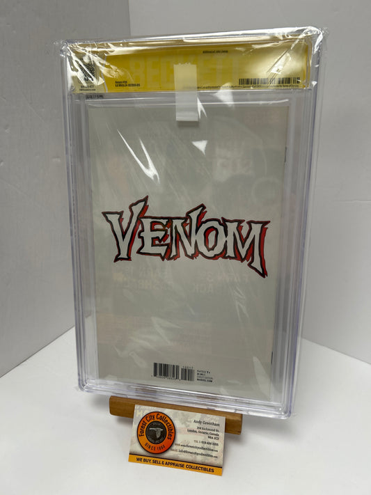 Venom #150 (OFF-White To White Pages) {CGC 9.8} Signature Francesco