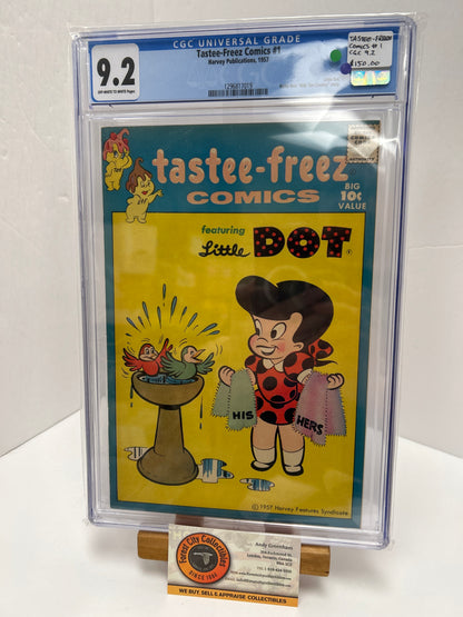 Tastee-Freez Comics #1 (OFF-White to White Pages) {CGC 9.2}