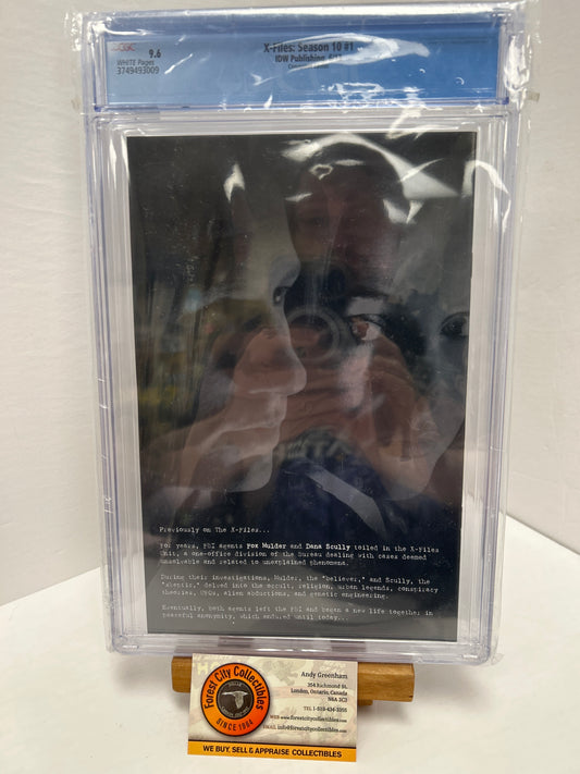 X-Files: Season 10 #1 (White Pages) {CGC 9.6}