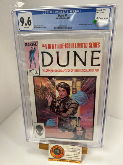 Dune #1 (White Pages) {CGC 9.6}