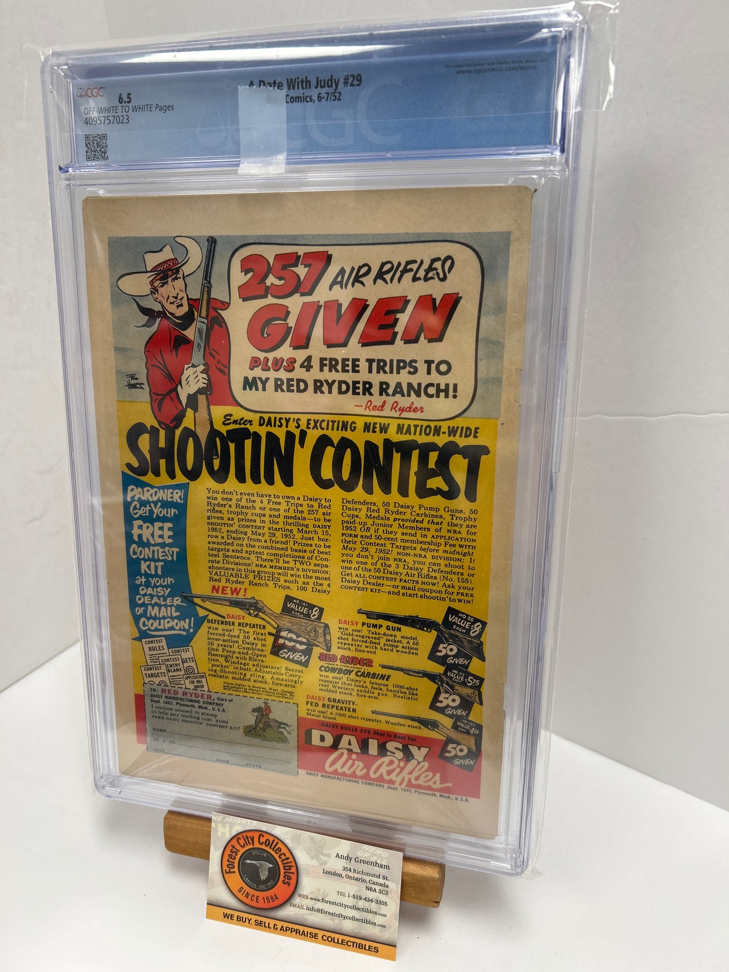 A Date With Judy #29 (Off-White to White) {CBCS 6.5}