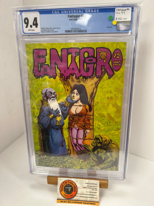 Fantagor #4 (White Pages) {CGC 9.4}