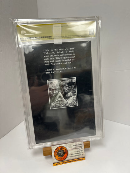 Walking Dead #4 (White Pages) {CGC 9.0} Signature Tony Moore