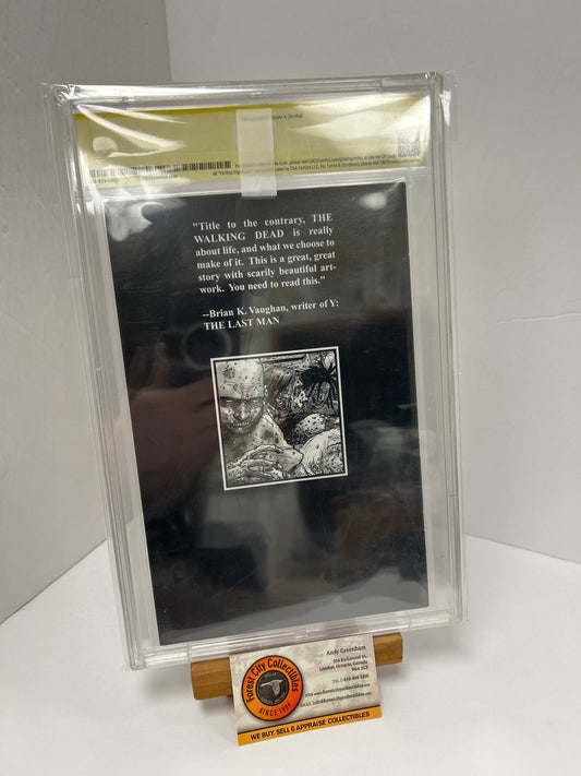 Walking Dead #4 (White Pages) {CGC 9.0} Signature Tony Moore