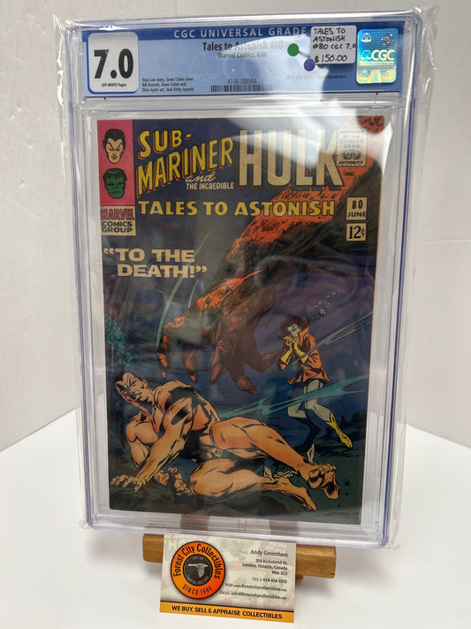 Tales to Astonish #80 (OFF-White Pages) {CGC 7.0}