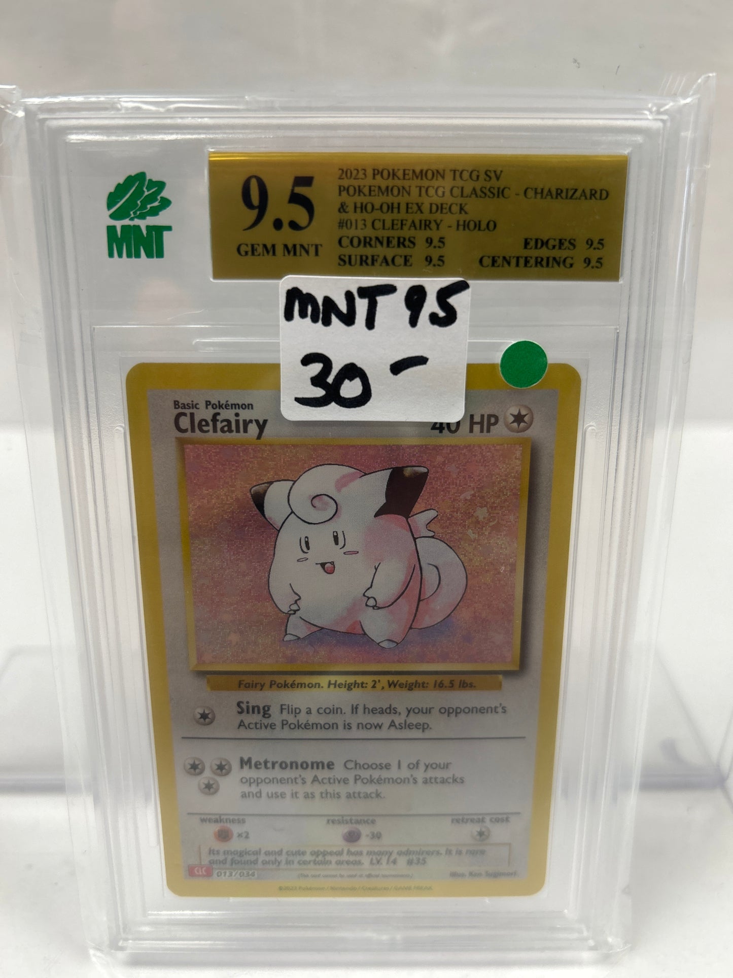 2023 Clefairy 13/034 - MNT (9.5)