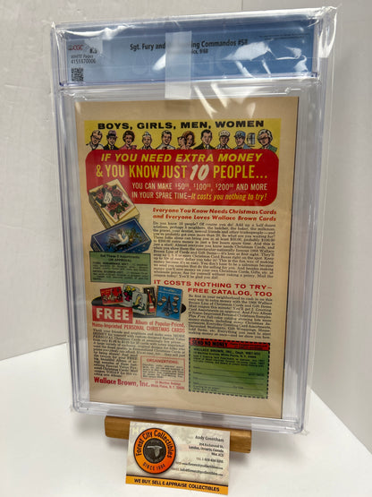 Sgt. Fury and His Howling Commandos #58 (White Pages) {CGC 8.5}