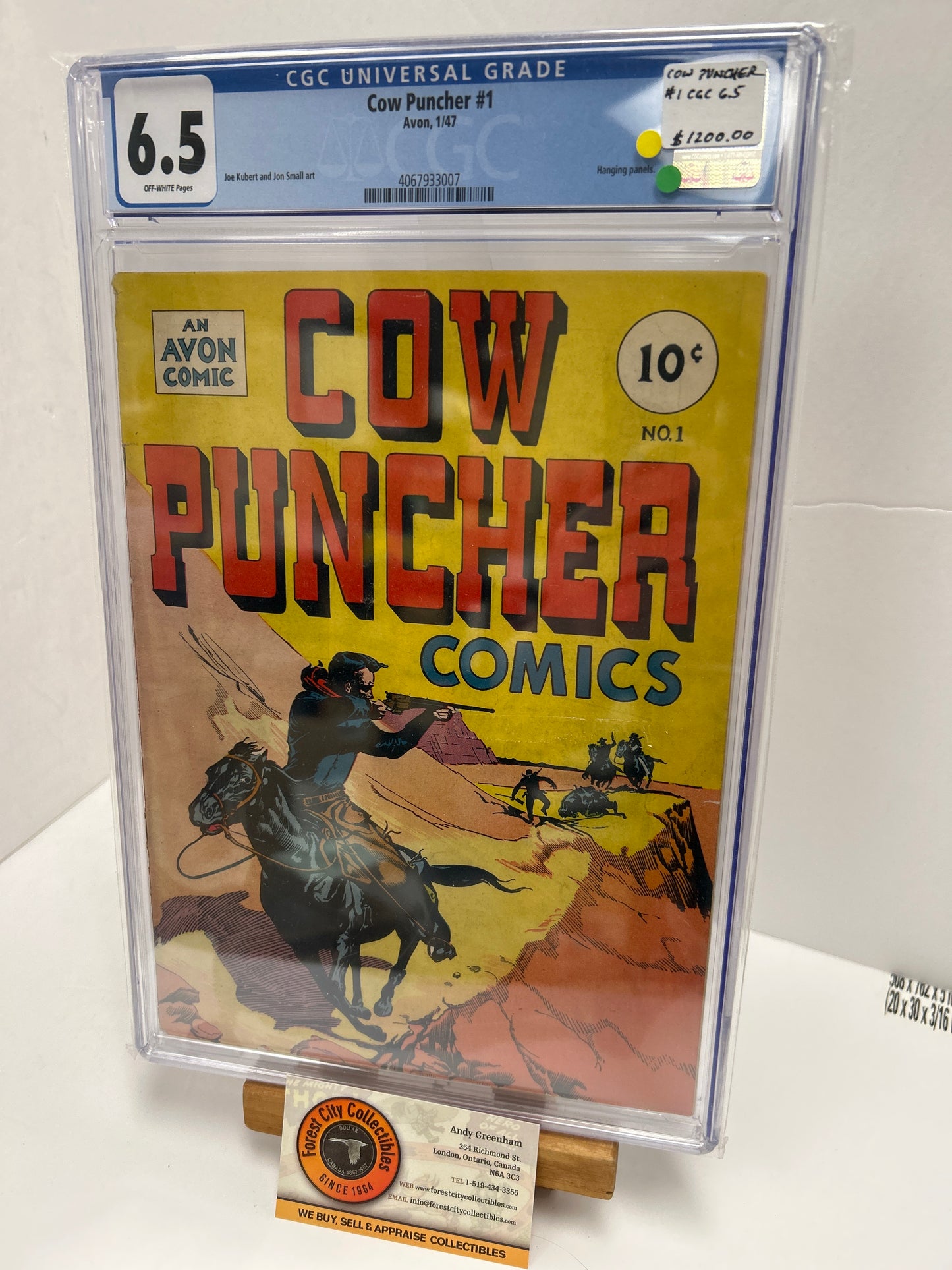 Cow Puncher #1 (Off-White Pages) {CGC 6.5}