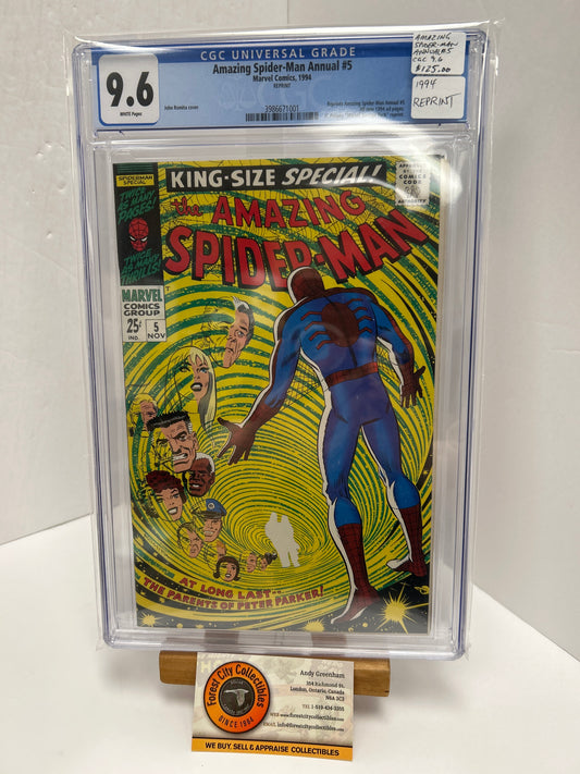 Amazing Spider-man #5 (White Pages) {CGC 9.6}