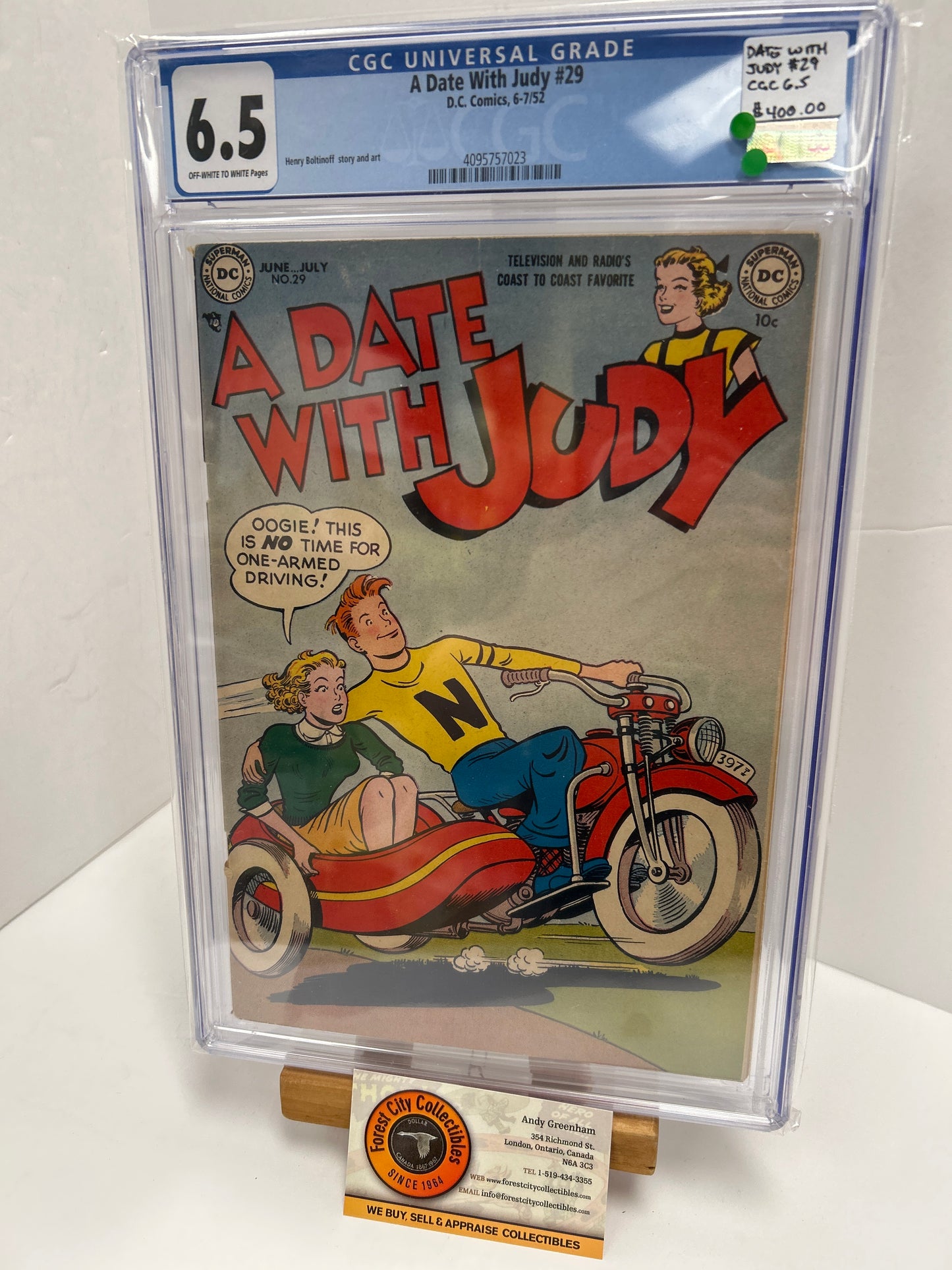A Date With Judy #29 (Off-White to White) {CBCS 6.5}