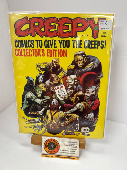 Creepy #1 (White Pages) {7.0}