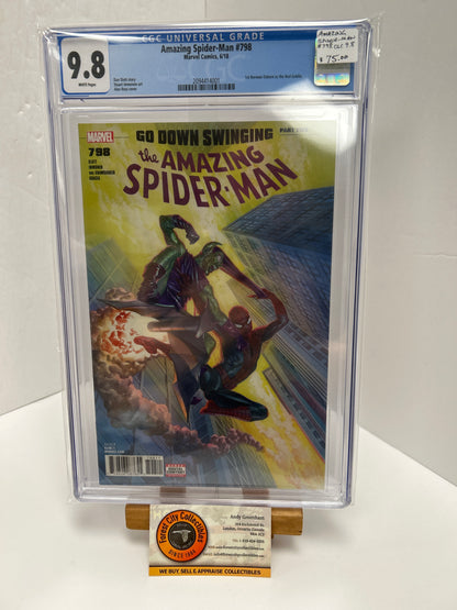 Amazing Spider-man #798 (White Pages) {CGC 9.8}