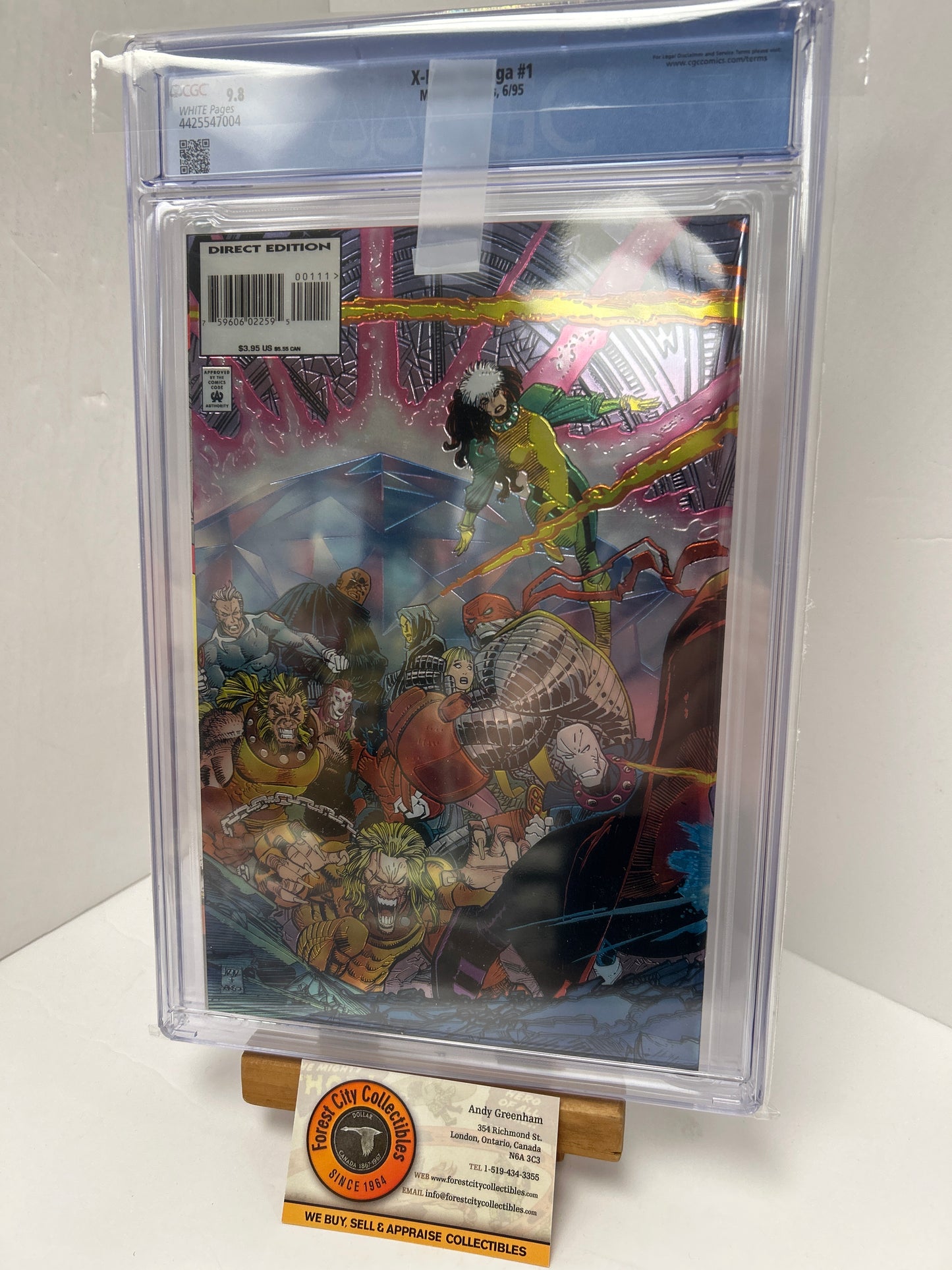 X-Men: Omega #1 (White Pages) {CGC 9.8}