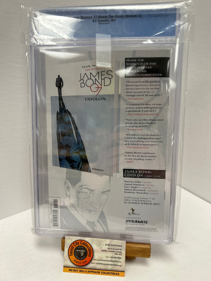 Wonder Woman '77 meets the Bionic Woman #2 (White Pages) {CGC 9.6}