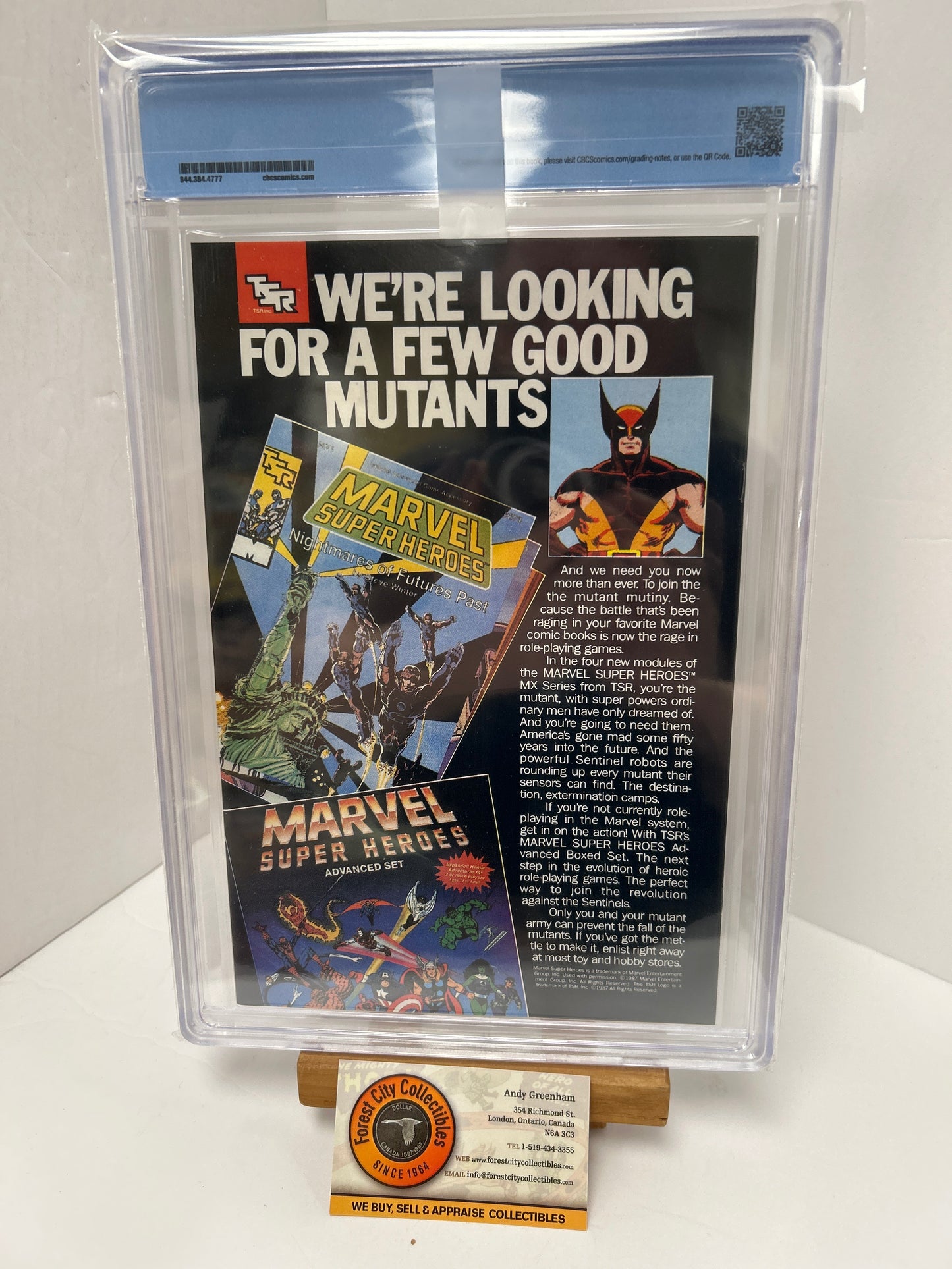 Web of Spider-Man #36 (White Pages) {CBCS 9.6}