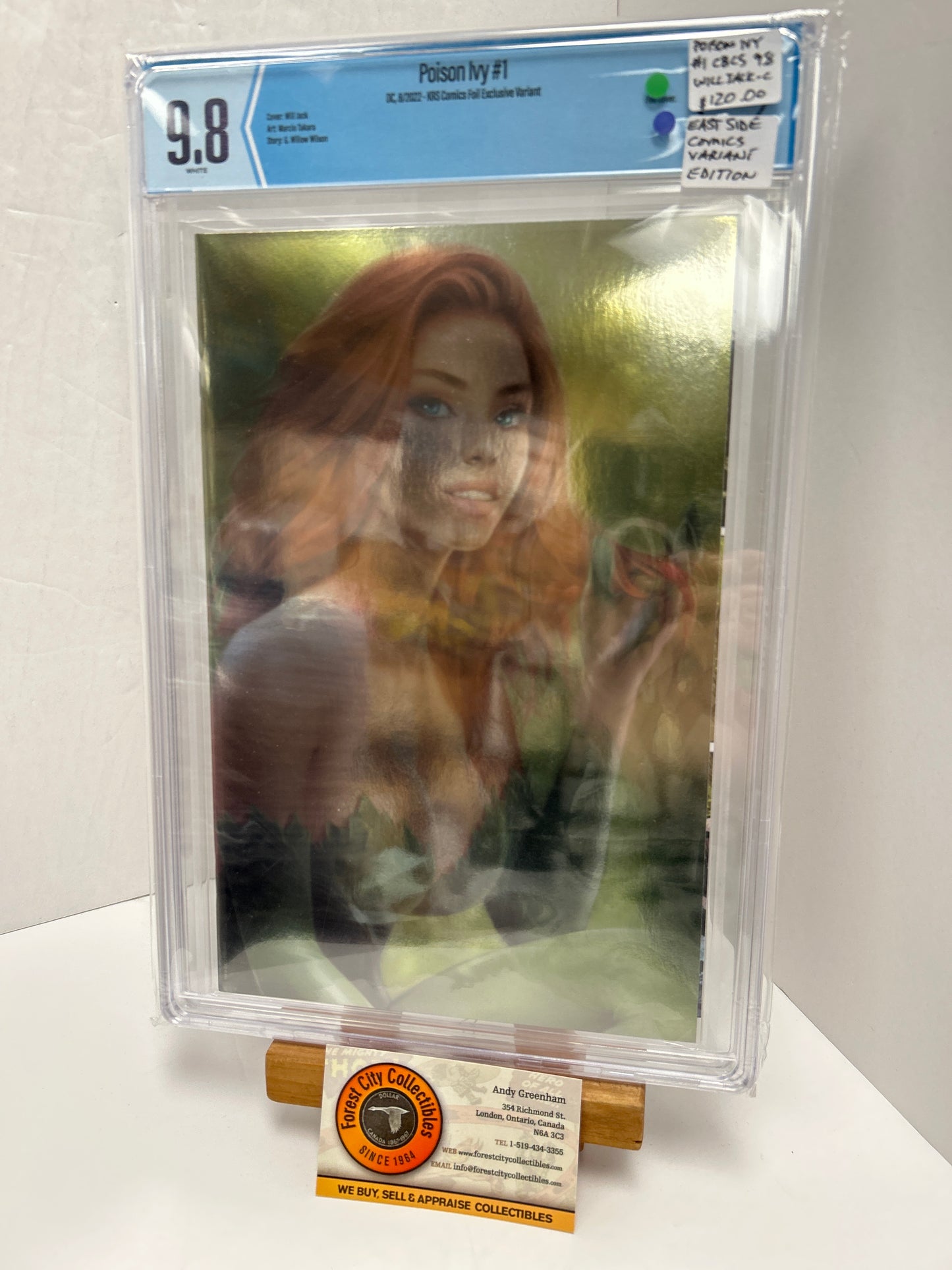 Poison Ivy #1 (White Pages) {CBCS 9.8}