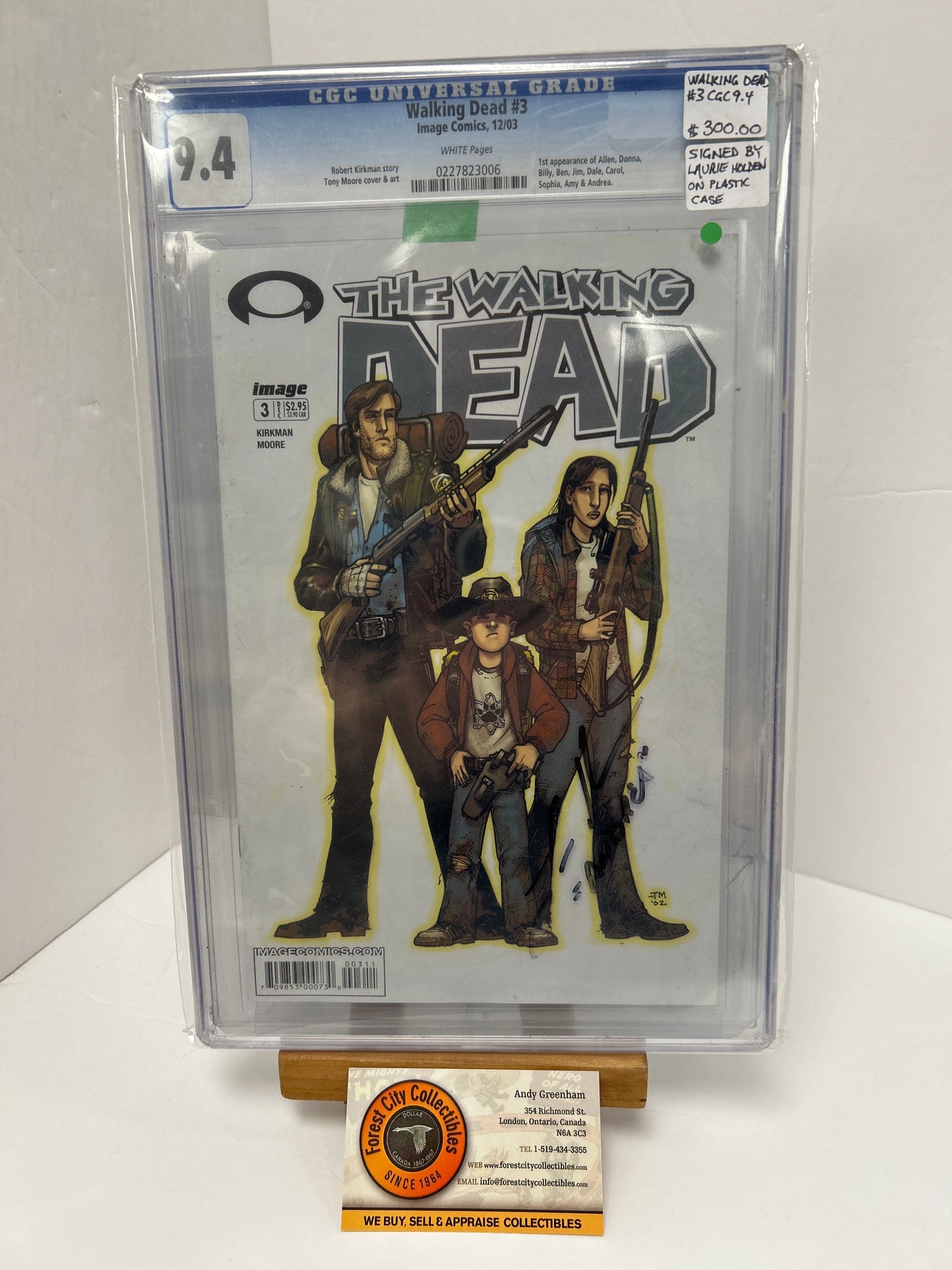 Walking Dead #3 (White Pages) {CGC 9.4}