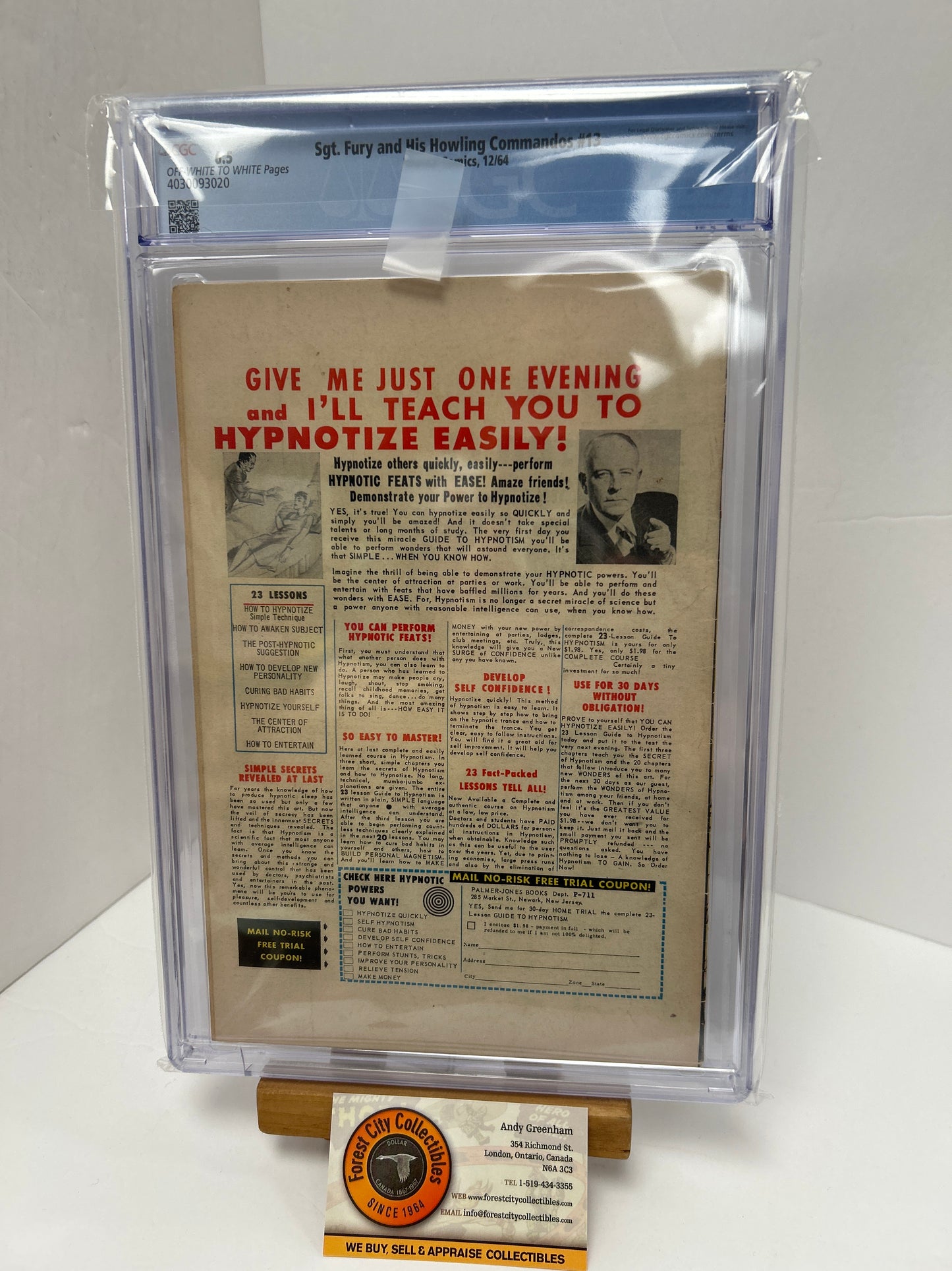 Sgt. Fury and His Howling Commandos #13 (OFF-White To White Pages) {CGC 6.5}