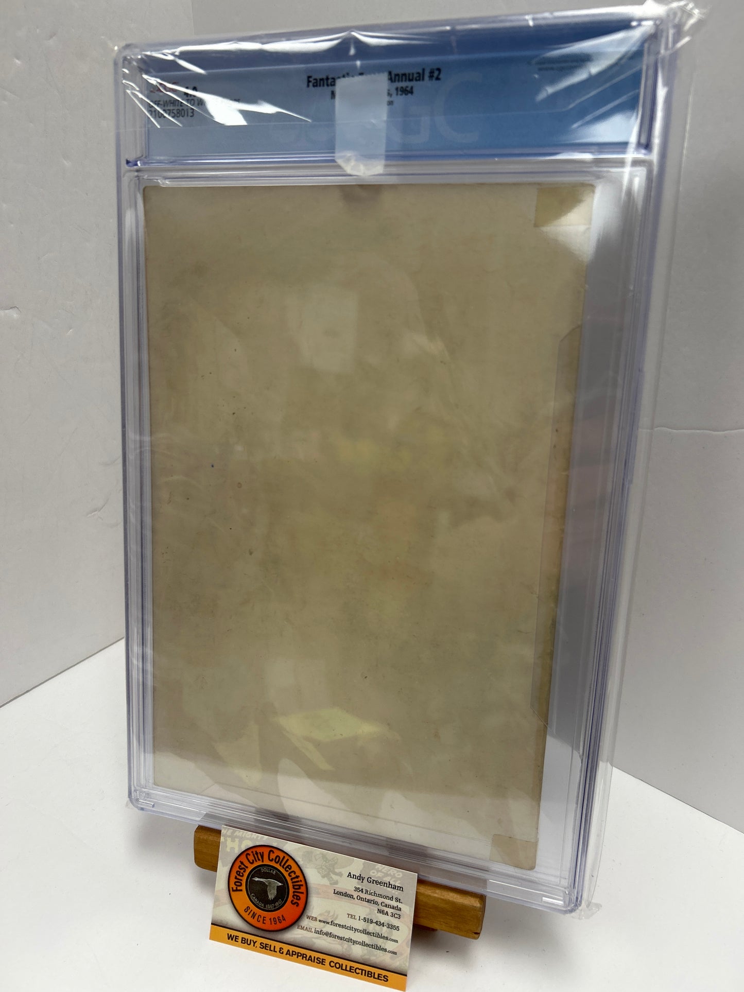 Fantastic Four Annual #2 (Off-White/White Pages) {CGC 4.0}