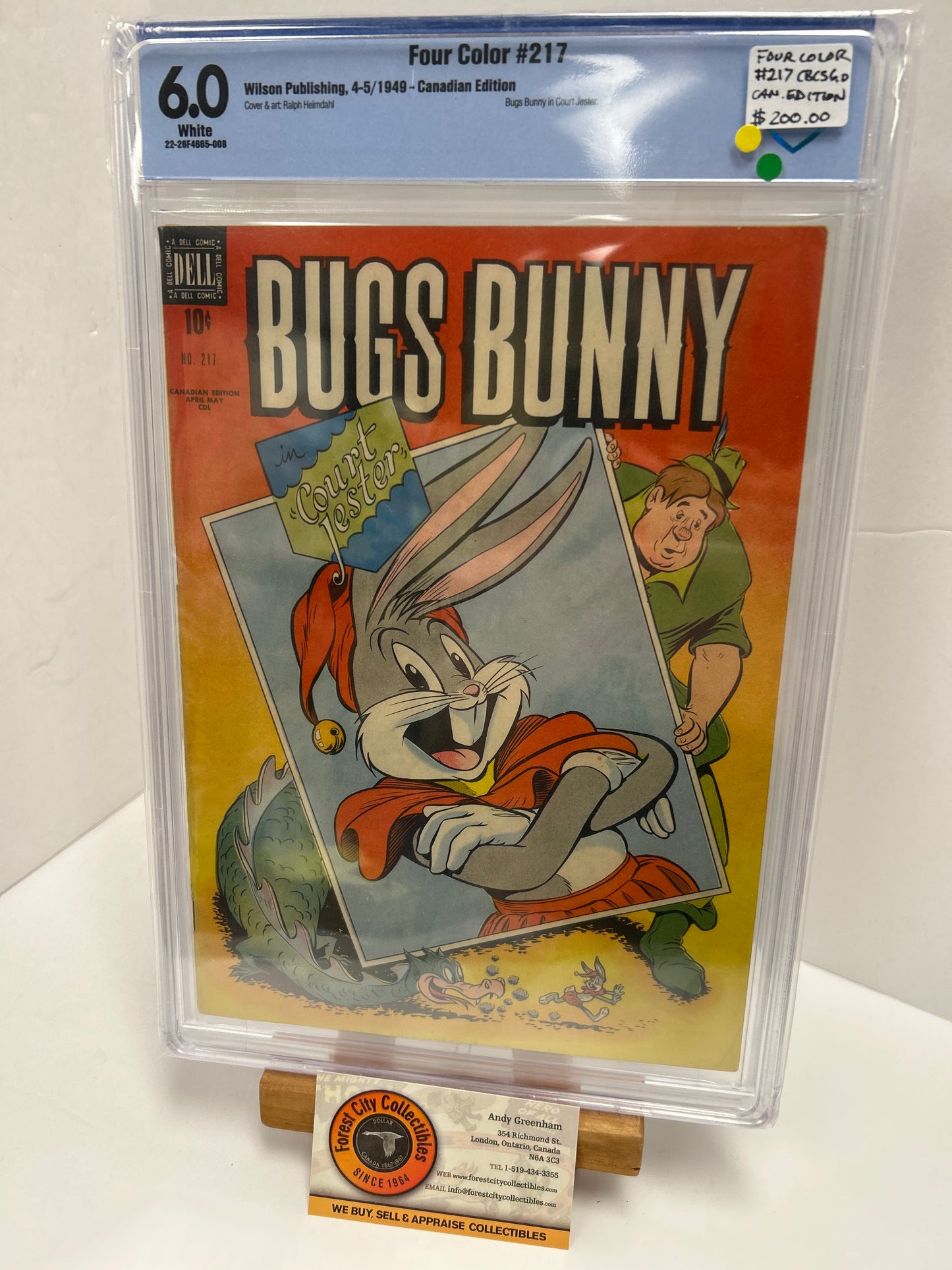 Four Color #217 (White) {CBCS 6.0}