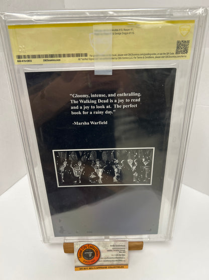 Walking Dead #5 (White Pages) {CGC 9.2} signed by Tony Moore