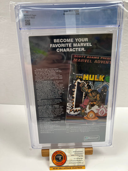 Iron Man #206 {CGC 8.5}