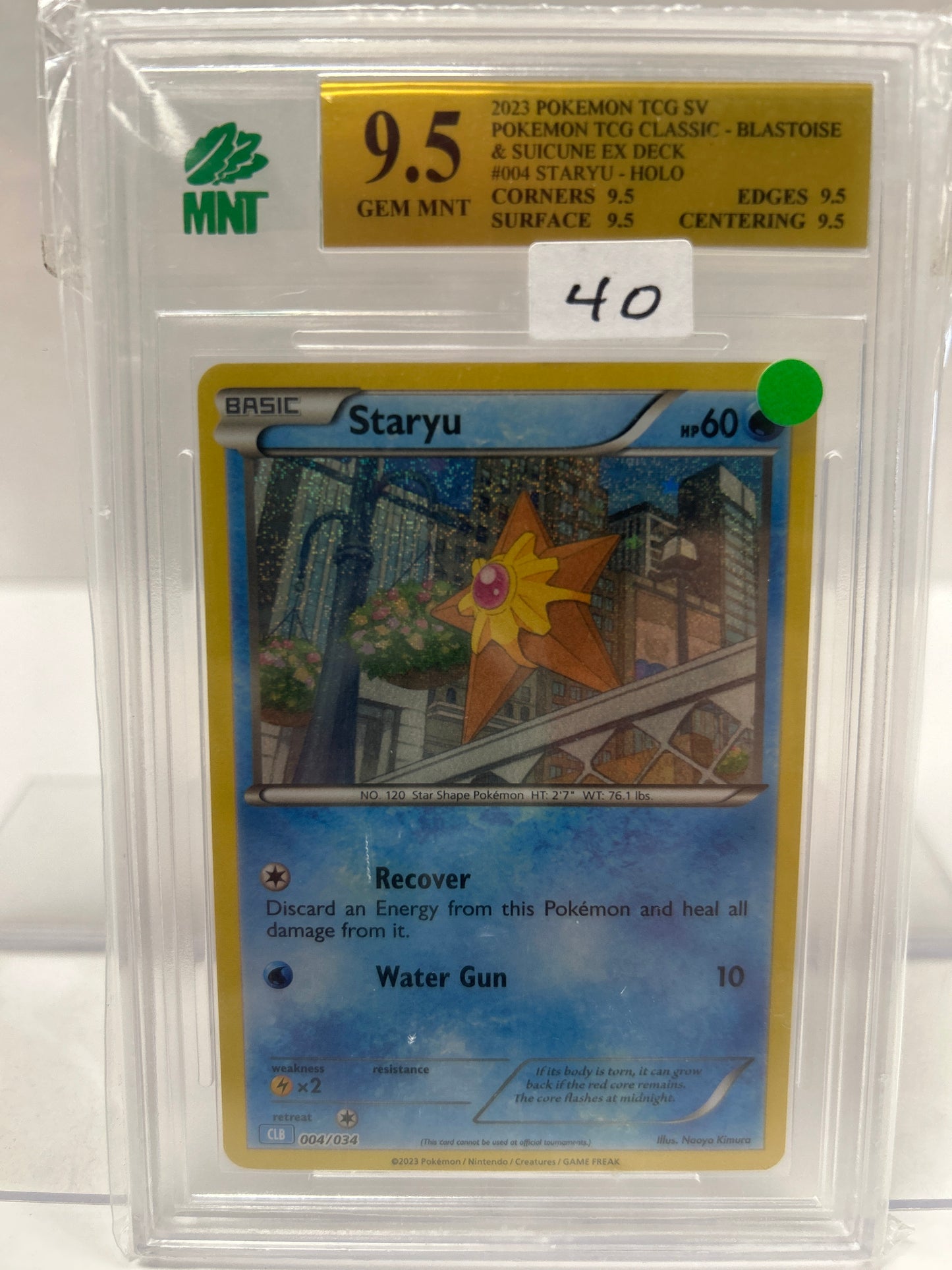 Staryu 2023 004/034 - MNT (9.5)