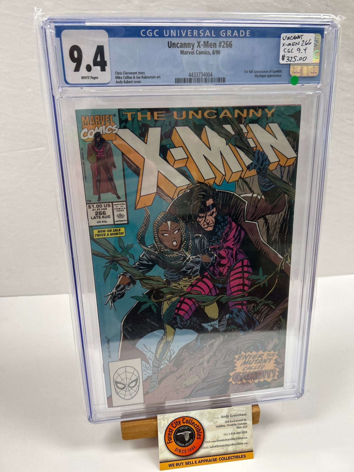 Uncanny X-Men #266 {CGC 9.4}
