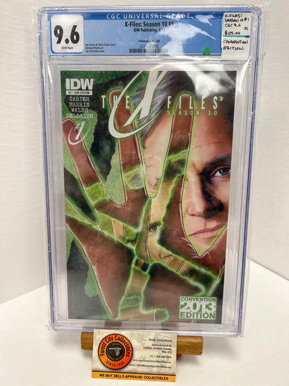 X-Files: Season 10 #1 (White Pages) {CGC 9.6}
