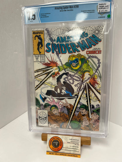Amazing Spider-Man #299 (White Pages) {CBCS 7.5}