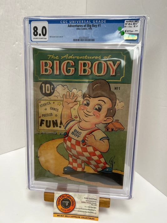 Adventures of Big Boy #1 (Off-White to White Pages) {CGC 8.0}