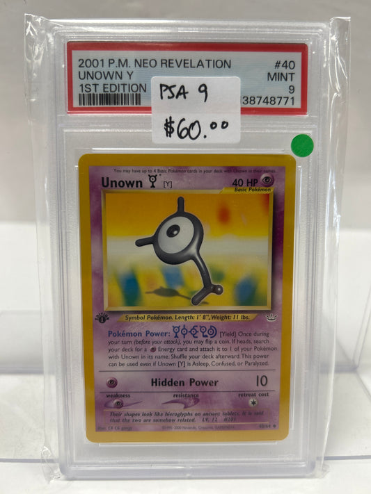 Unown Y 40/46 2001 - PSA (9)
