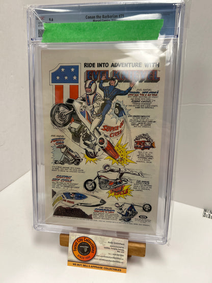 Conan the barbarian #71 (White Pages) {CGC 9.6}