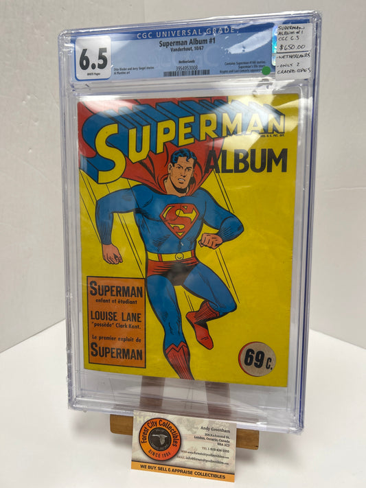 Superman Album #1 (White Pages) {CGC 6.5}
