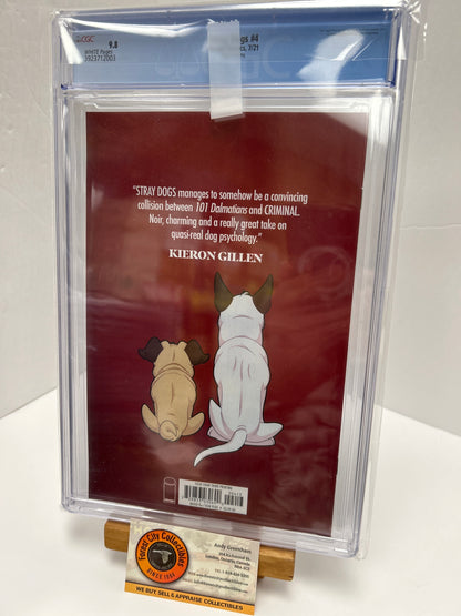 Stray dogs #4 (White pages) {CGC 9.8}