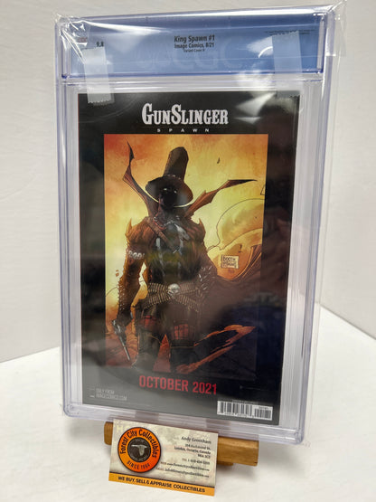 King Spawn #1 (White Pages) {CGC 9.8}