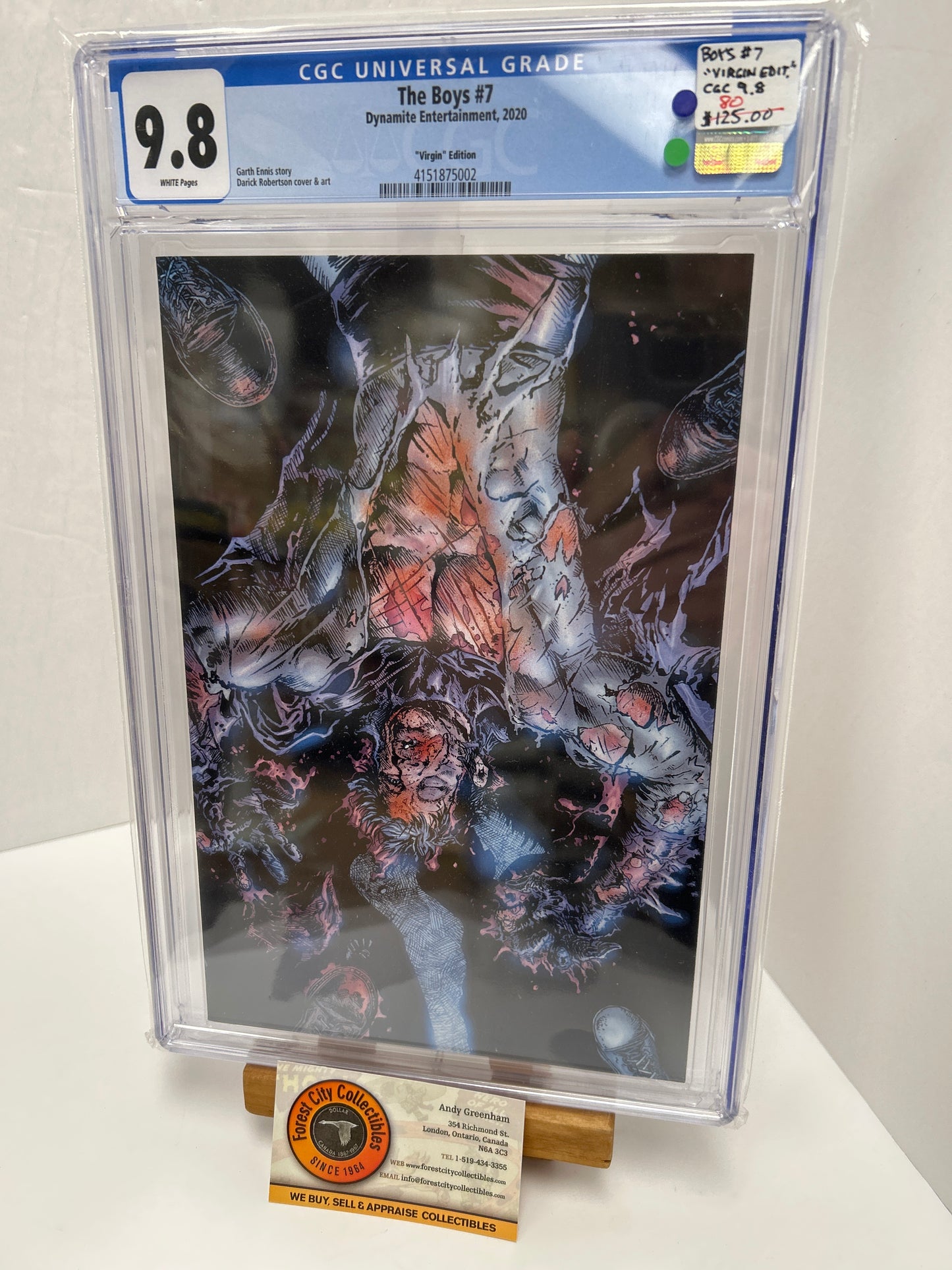 The Boys #7 (White Pages) {CGC 9.8}