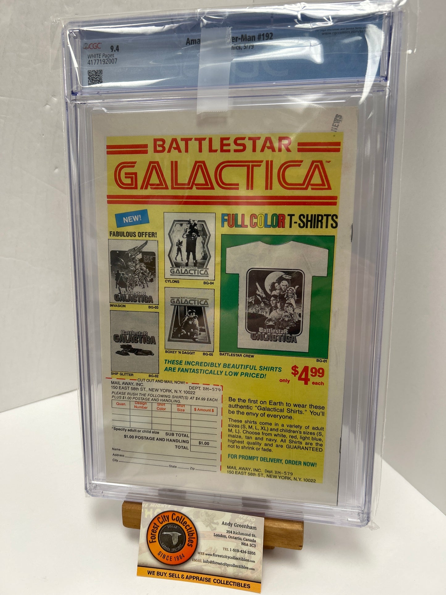 Amazing Spider-man #192 (White Pages) {CGC 9.4}