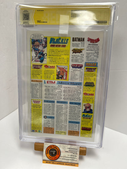 Spawn #1 (White Pages) {CBCS 8.5} Signed by Todd Mcfarlane