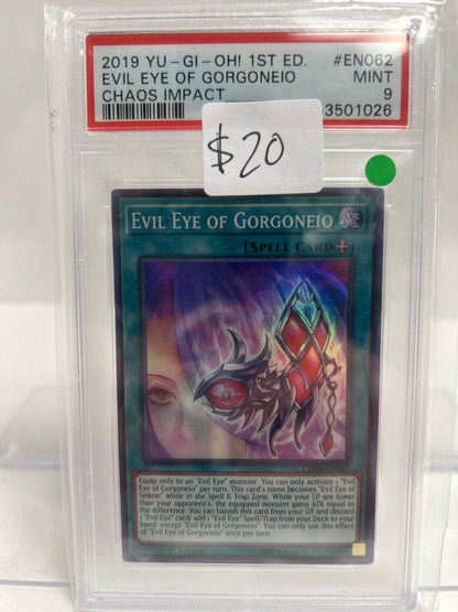 Yu-Gi-Oh! Evil Eye of Gorgoneio 2019 - PSA (9)
