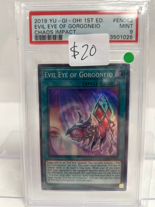 Yu-Gi-Oh! Evil Eye of Gorgoneio 2019 - PSA (9)