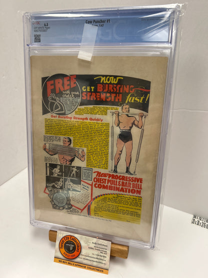 Cow Puncher #1 (Off-White Pages) {CGC 6.5}
