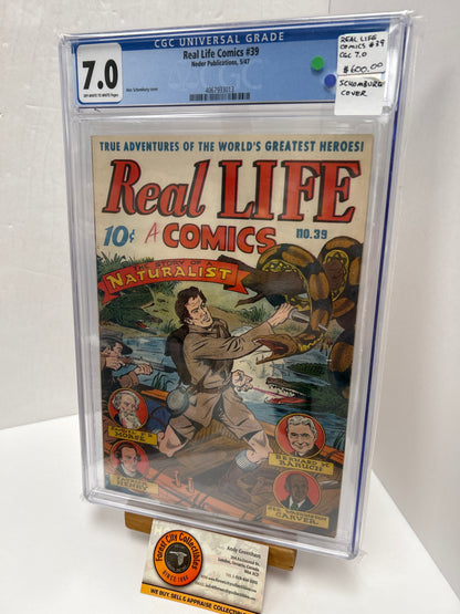 Real life Comics #39 (Off-White to White Pages) {CGC 7.0}