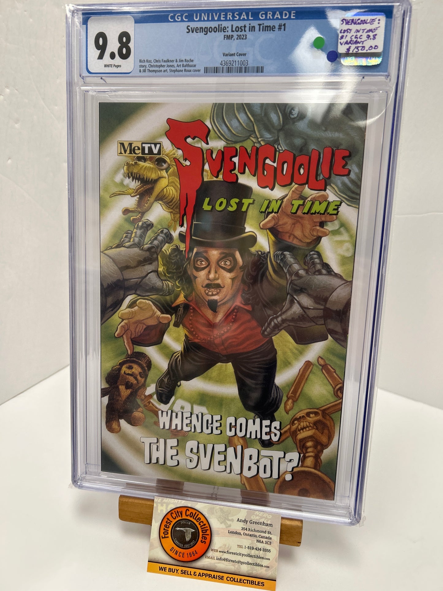 Svengoolie: Lost in Time #1 (White pages) {CGC 9.8}